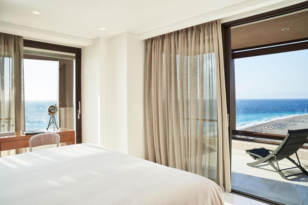 Bellevue On The Beach Suites Rhodes City Buitenkant foto